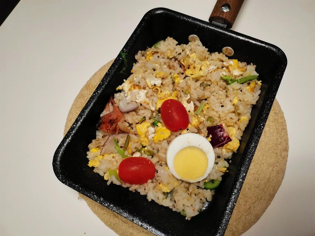 时蔬鸡蛋炒饭（简单快手，宝宝爱吃）