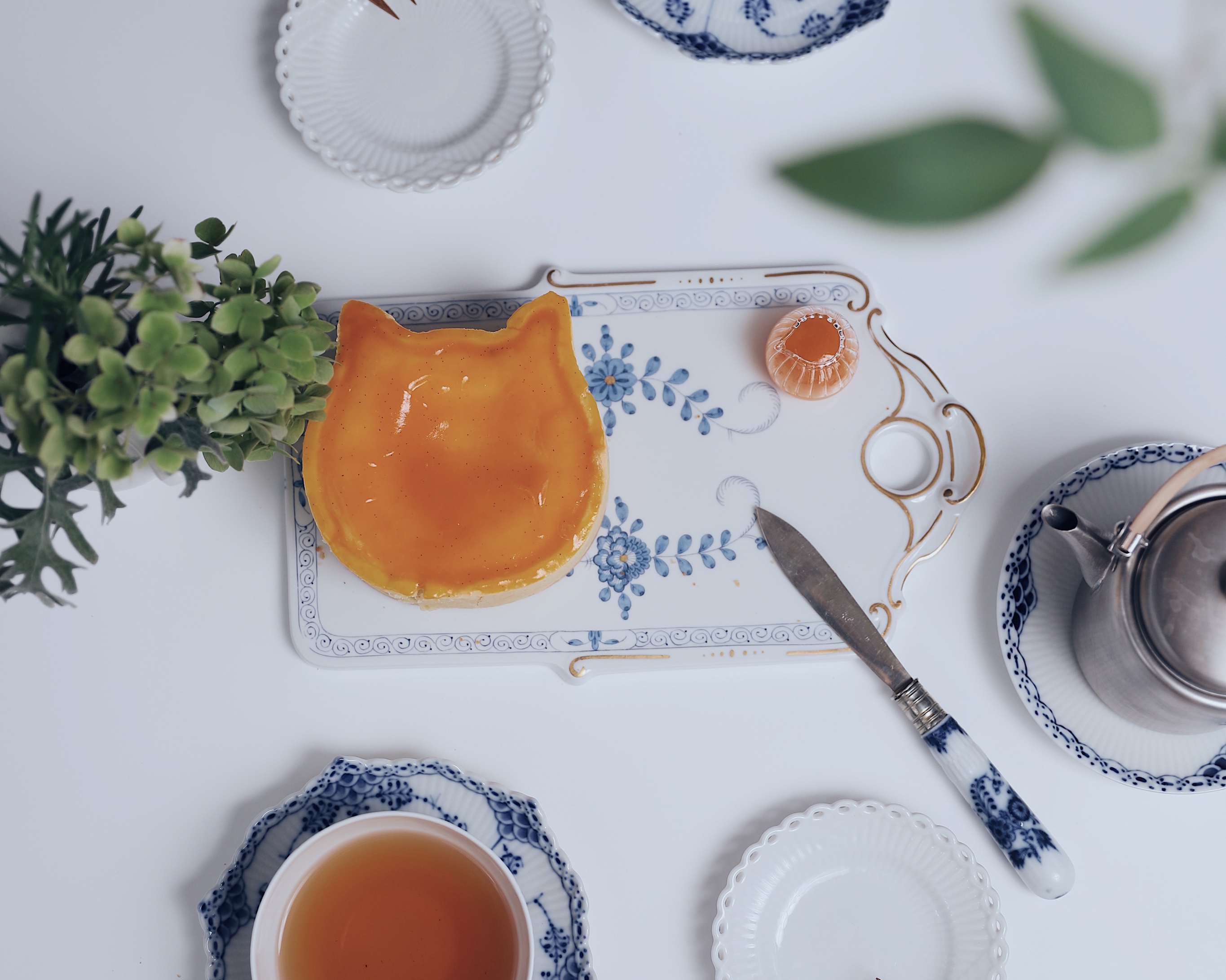 猫头杏酱流心芝士～巴斯克芝士和杏酱的完美融合的做法