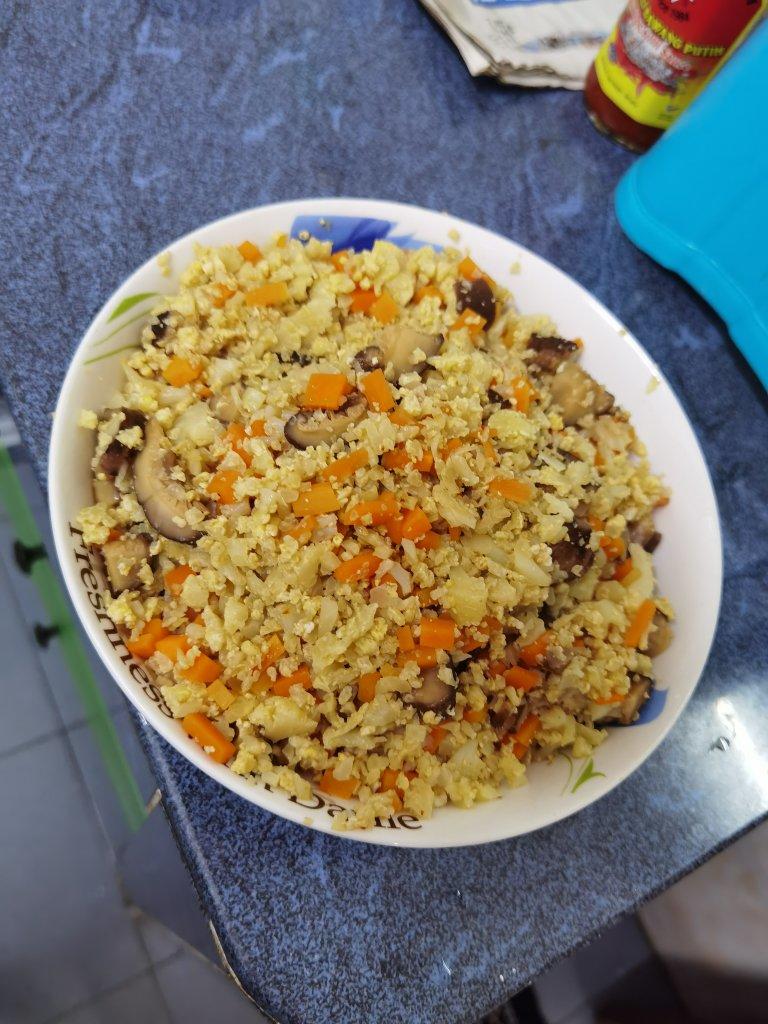 减脂餐—低卡花椰菜饭