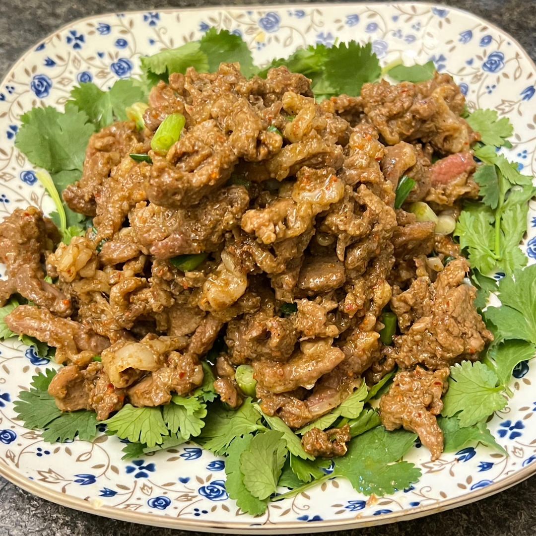 吃不到膻味的比烧烤更好吃的孜然羊肉🐏