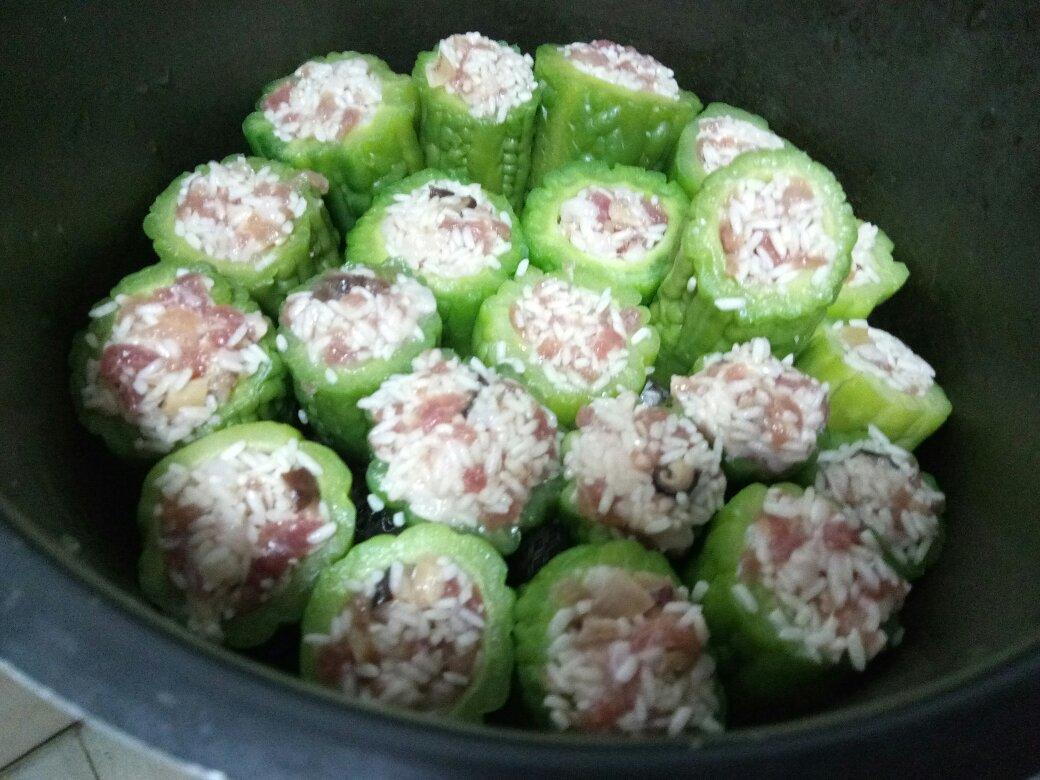 客家糯米酿苦瓜