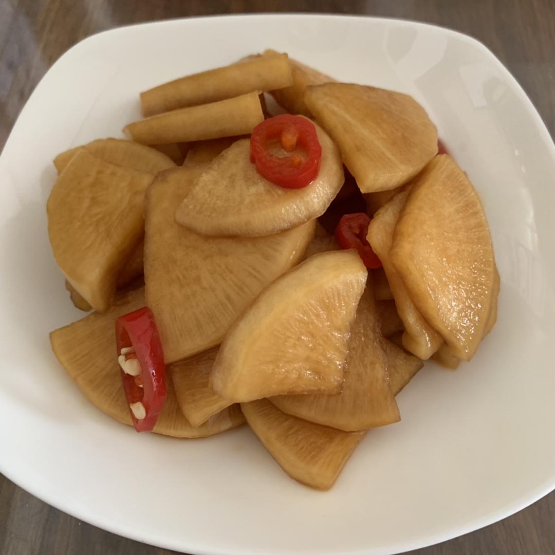 燕子美食汇做的泡萝卜