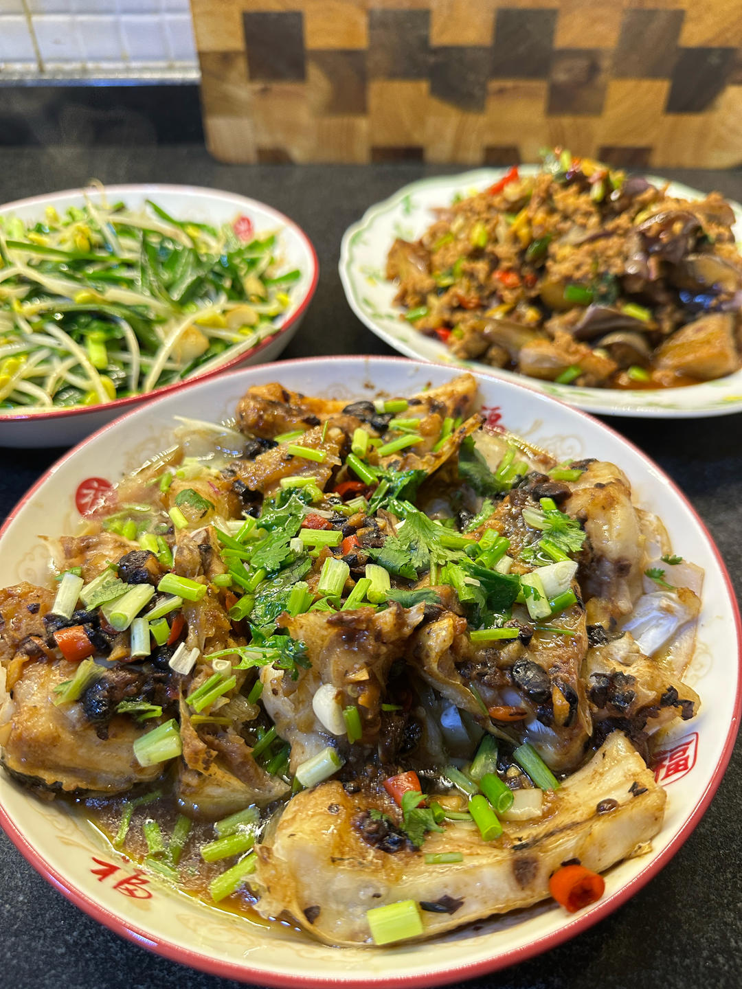 豉汁蒸鱼头