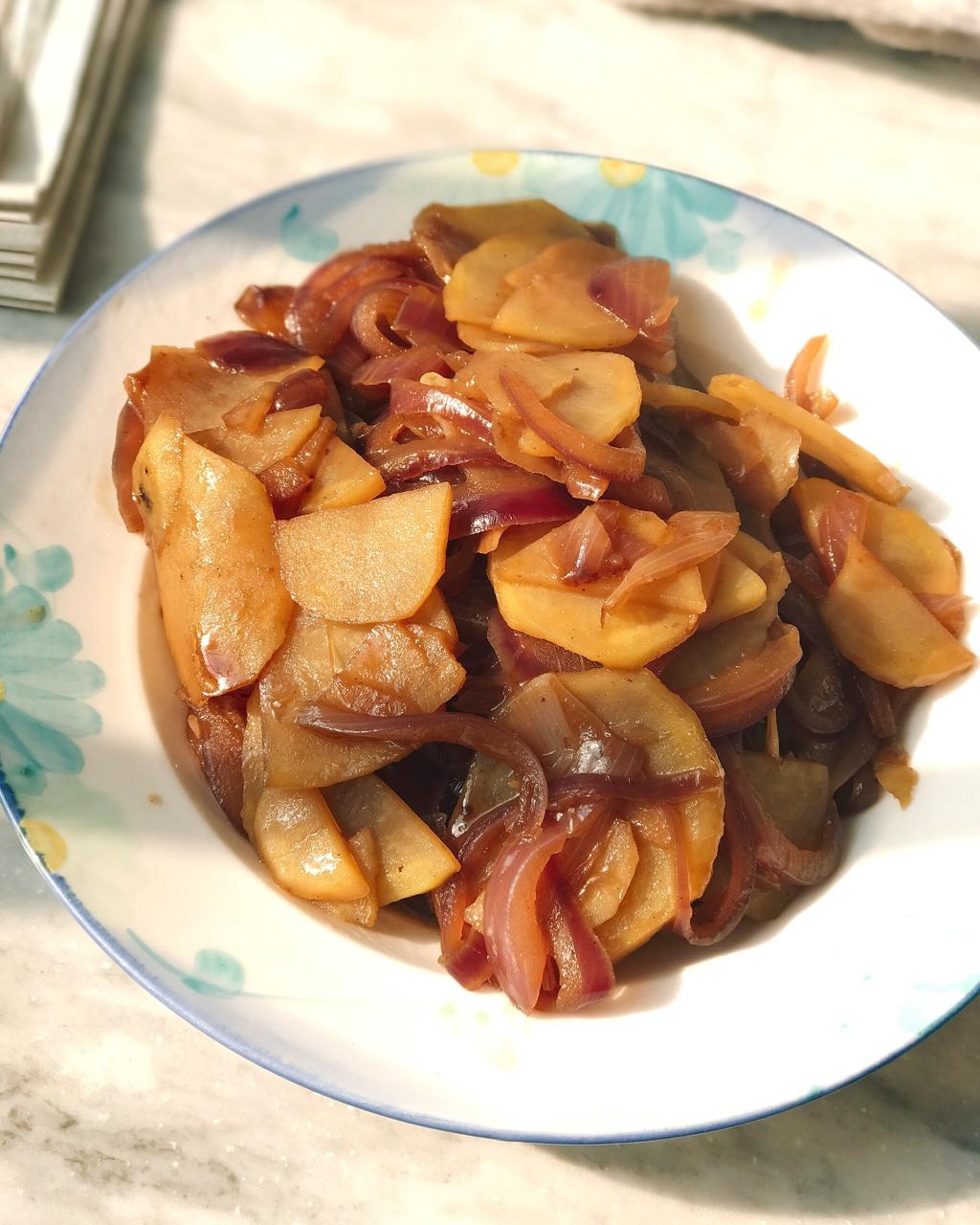 妖精当道-1做的洋葱炒土豆