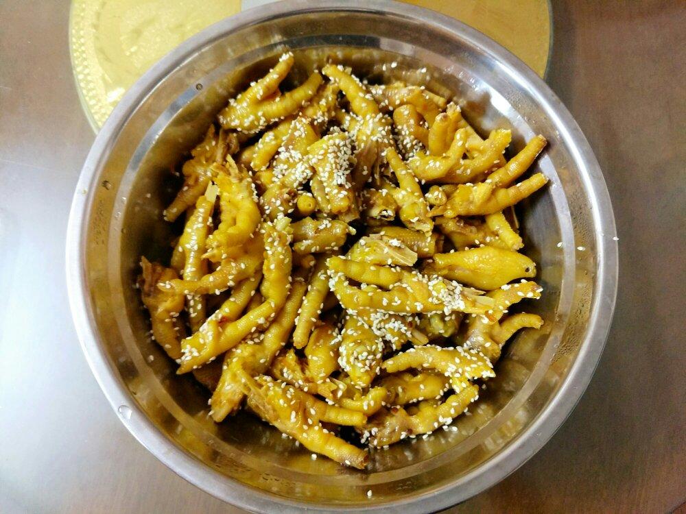 盐焗鸡爪（水焗）版