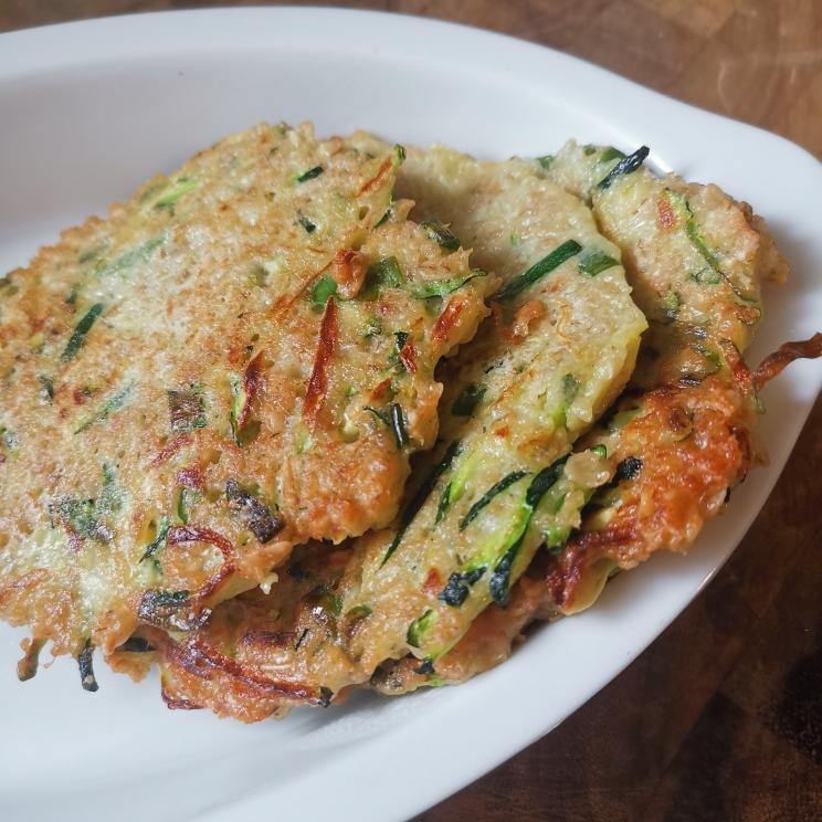 燕麦西葫芦鸡蛋煎饼的做法