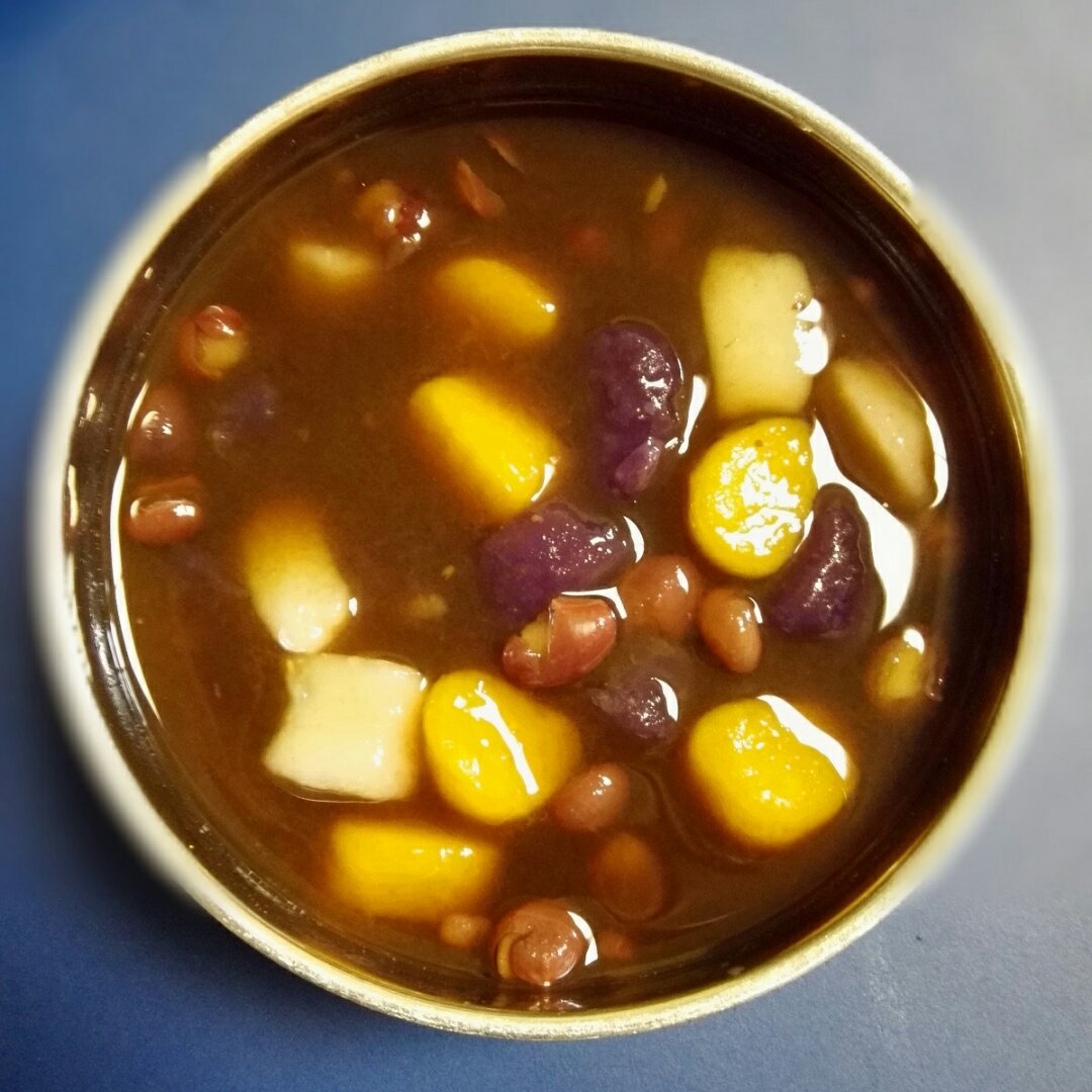 暖暖yl2016做的芋圆红豆汤