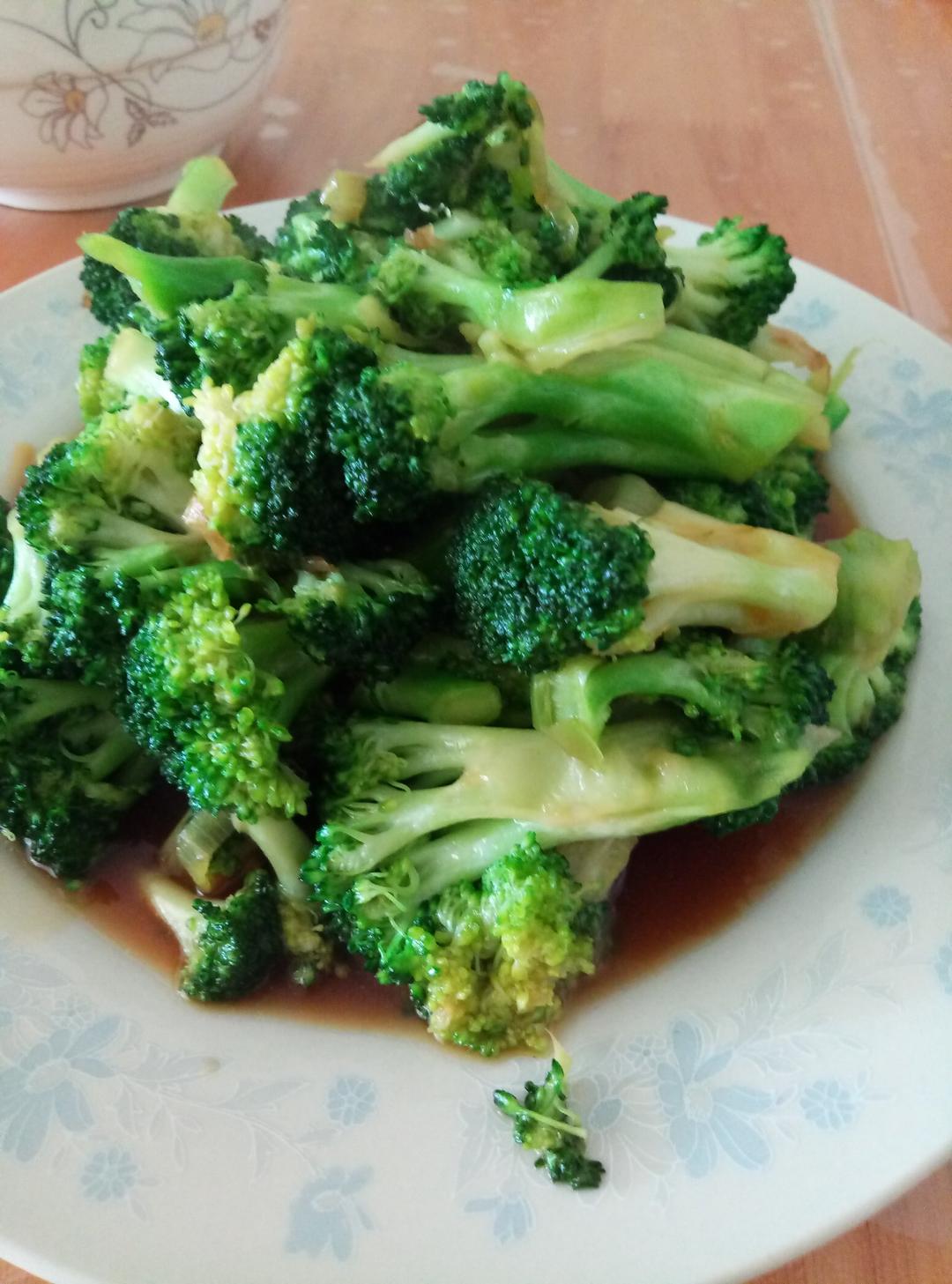 蚝油蒜蓉西兰花