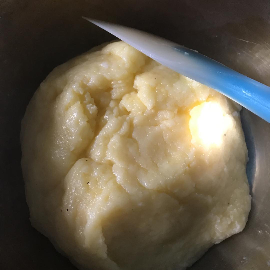 爱心奶黄馅（炒出来的奶黄馅）