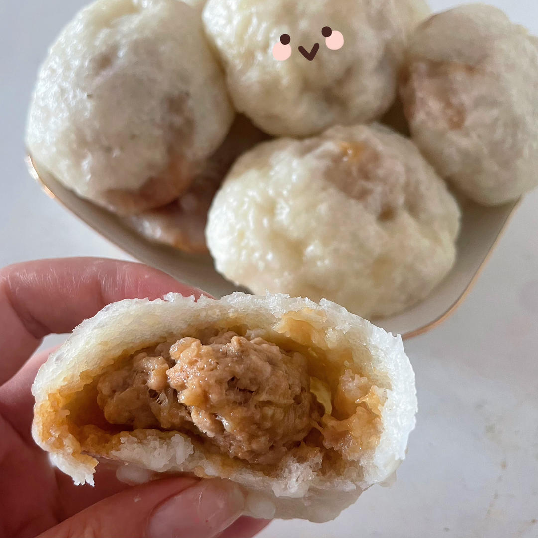 软面透油小笼包成功复刻‼️无需手揉面，香香软软巨好吃，早餐好选择