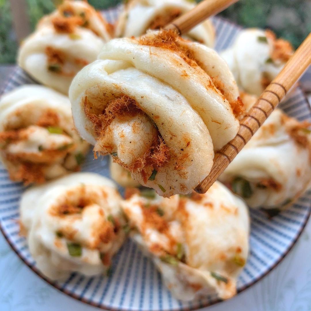 肉松花卷