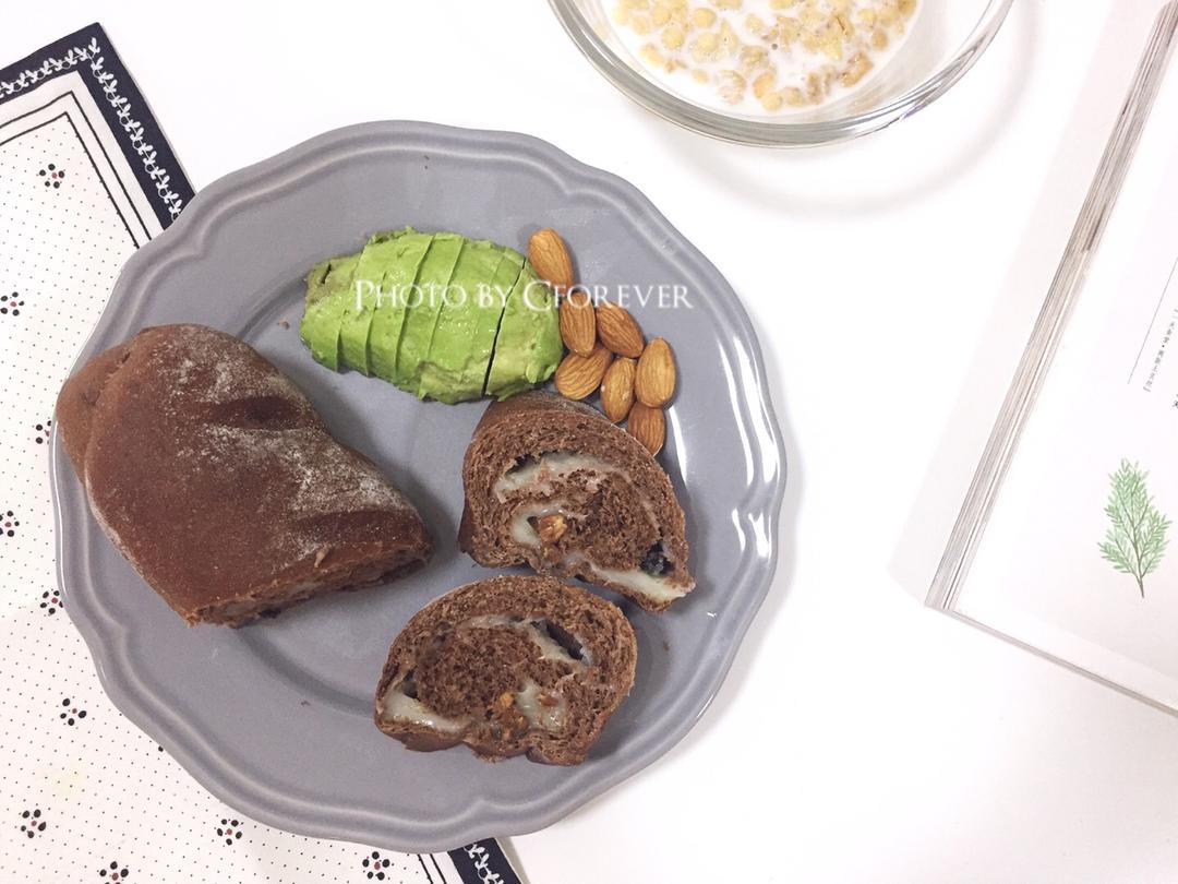 可可麻薯软欧