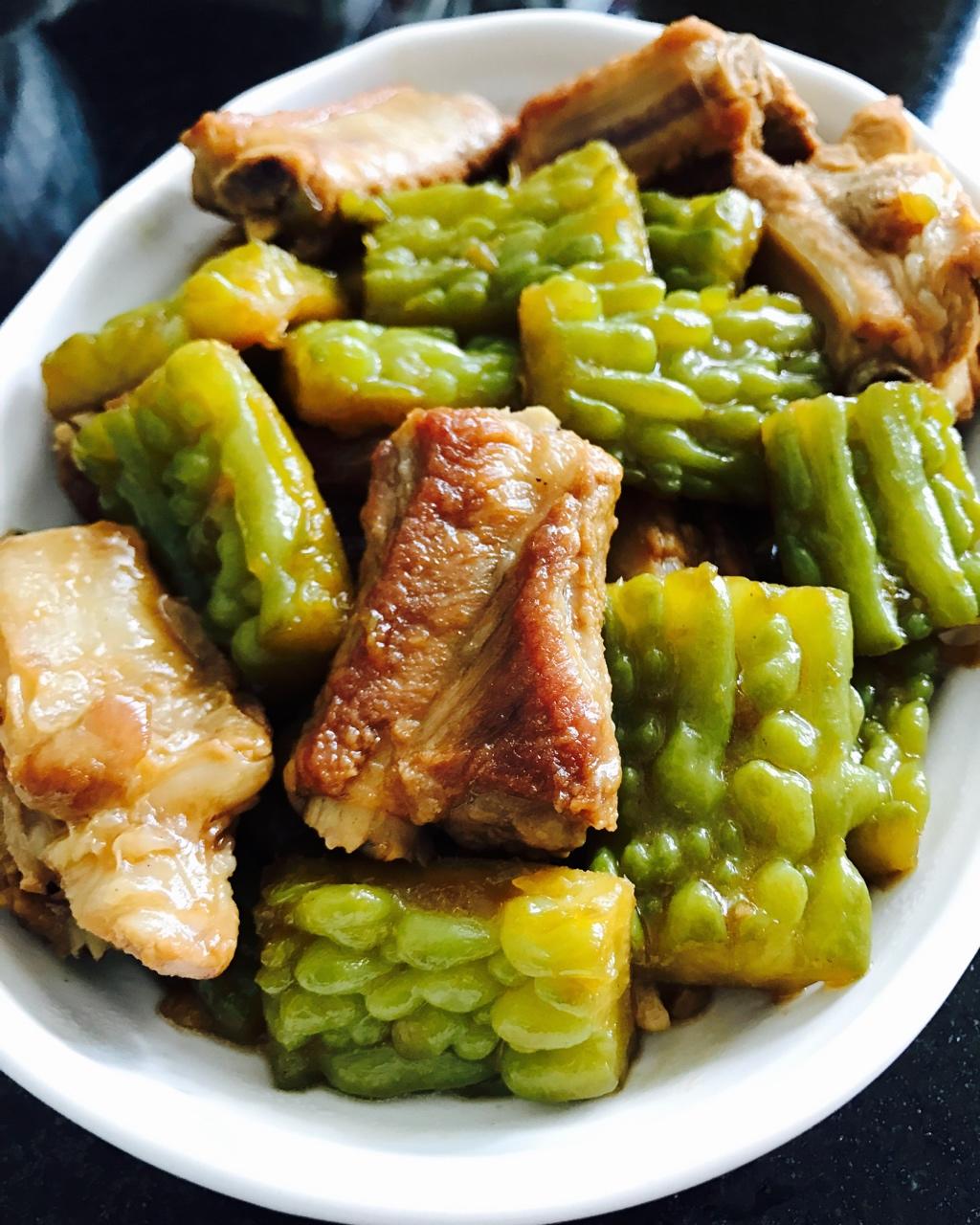 gloritgl做的苦瓜焖排骨