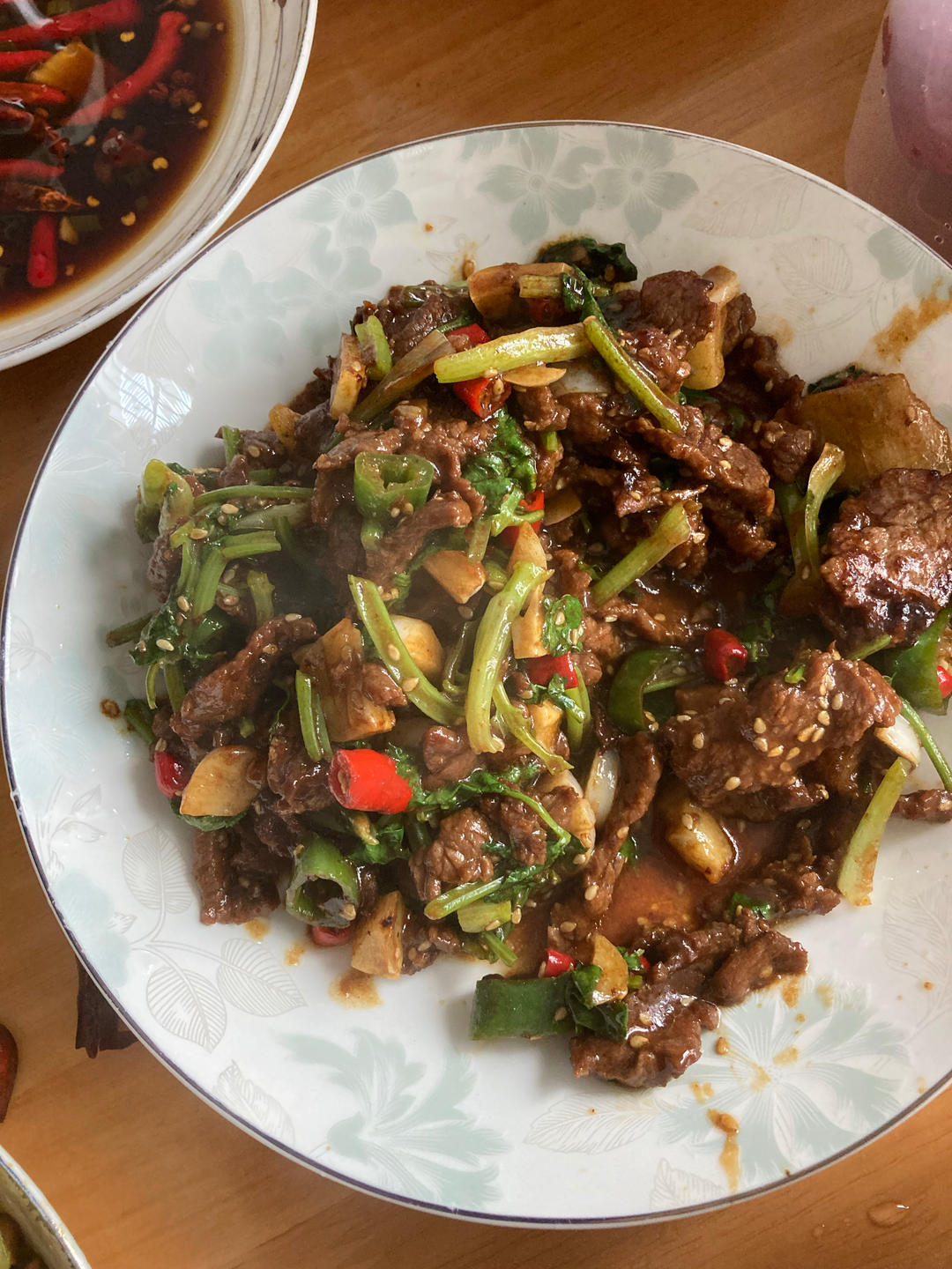 香嫩爽滑‼️香菜拌牛肉🔥这味道简直绝了