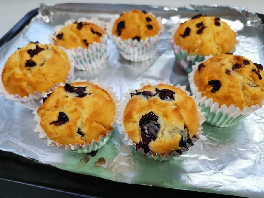 蔓越莓麦芬蛋糕