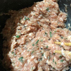 无锡肉酿面筋的做法 步骤2