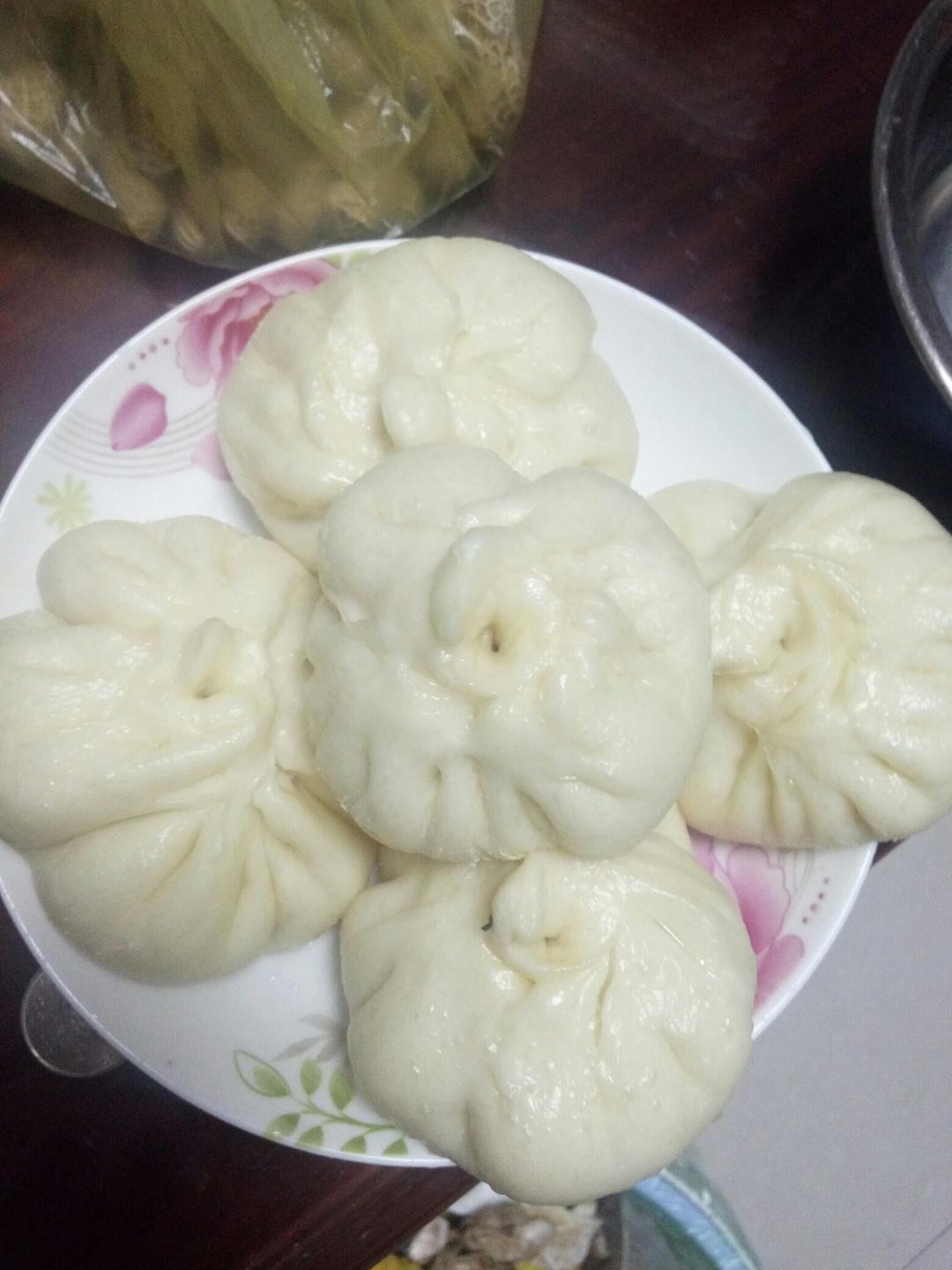 韭菜块肉包子--重点是揉面手法