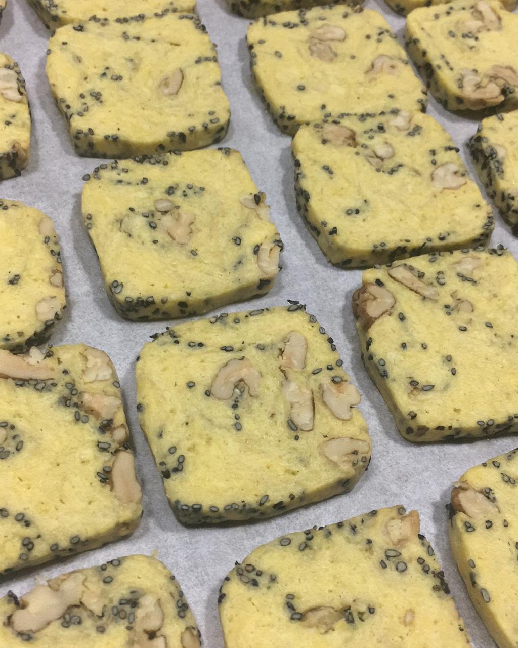 南瓜子咸味酥饼