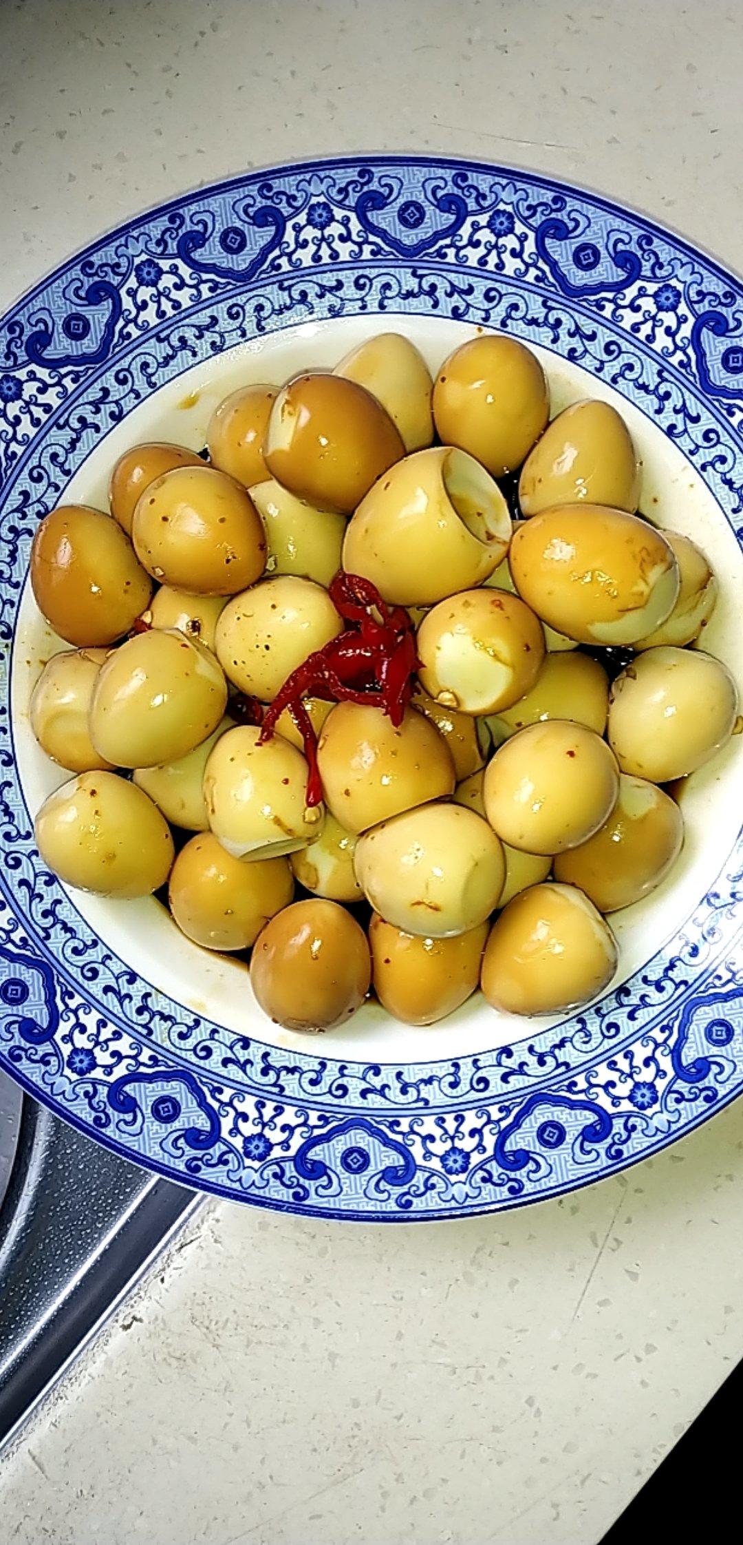 凉拌鹌鹑蛋