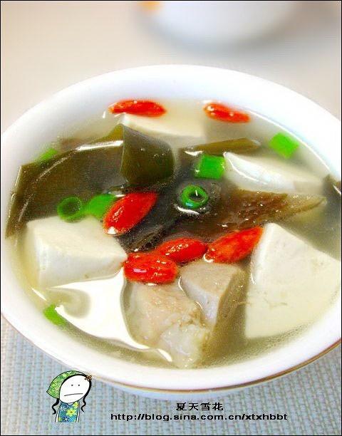 排骨海带豆腐汤的做法