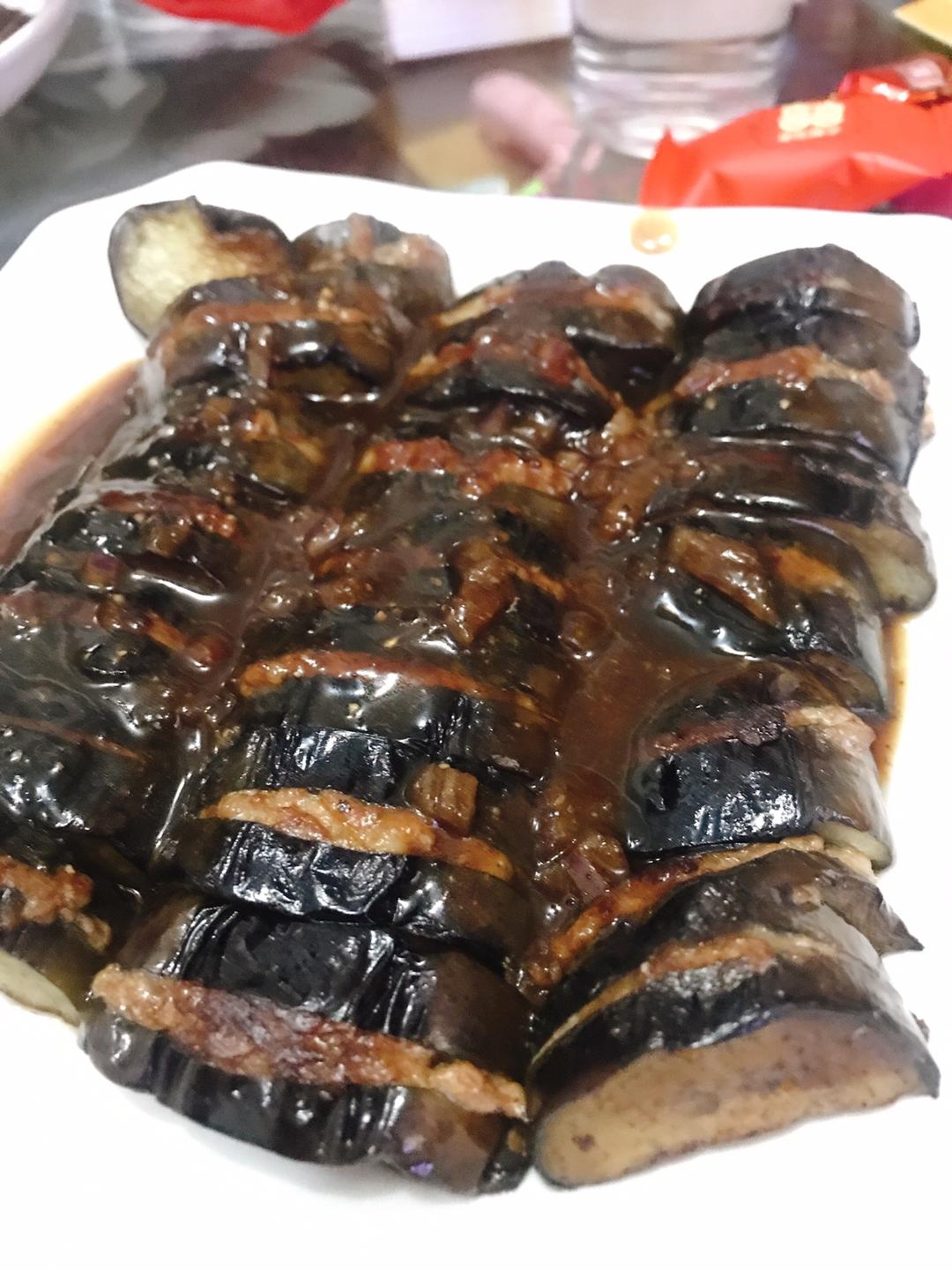 黑胡椒肉沫茄排(低油版)的做法