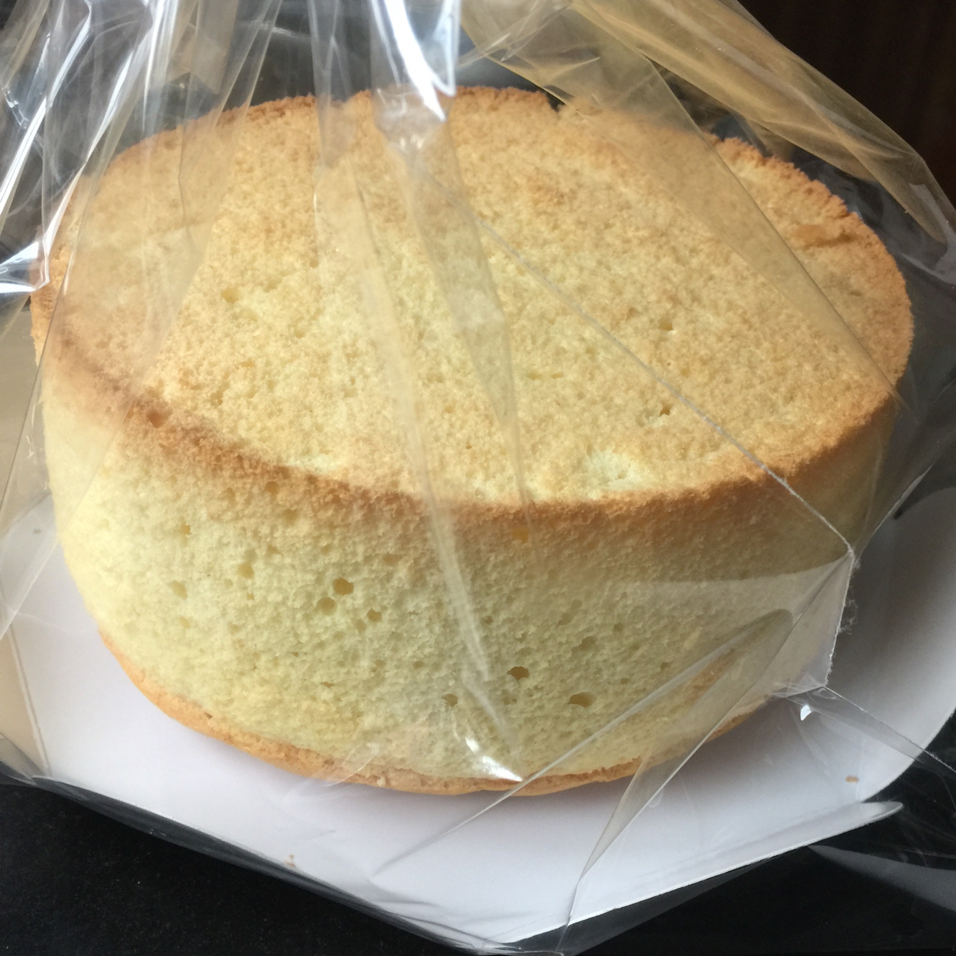 承重+口感都OK的戚风蛋糕坯子