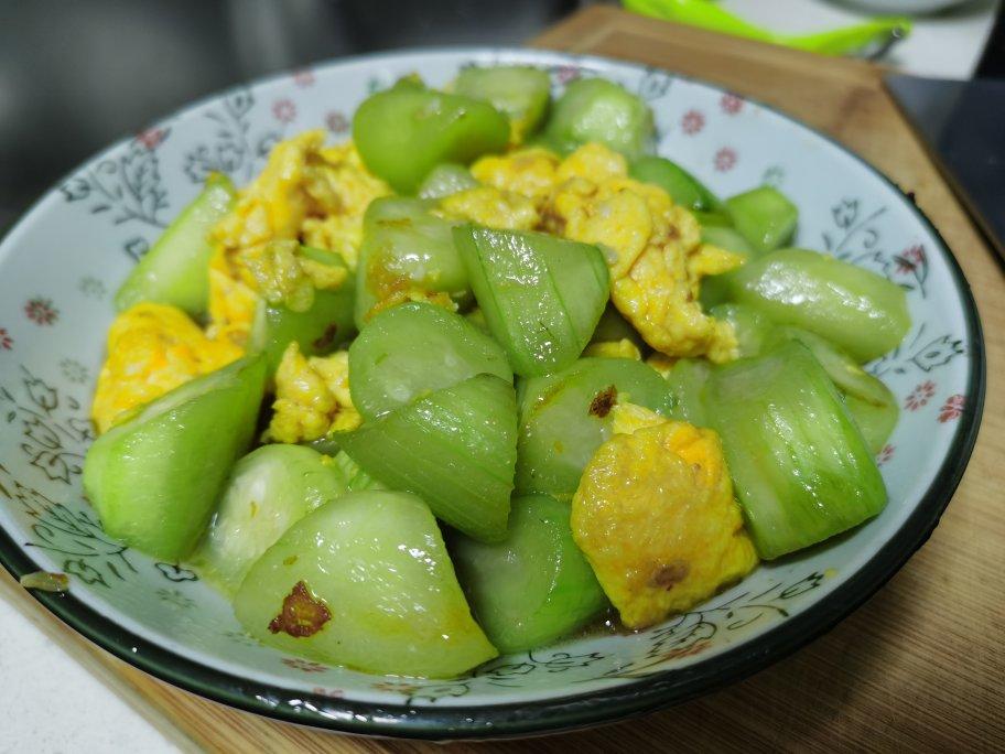 丝瓜炒鸡蛋