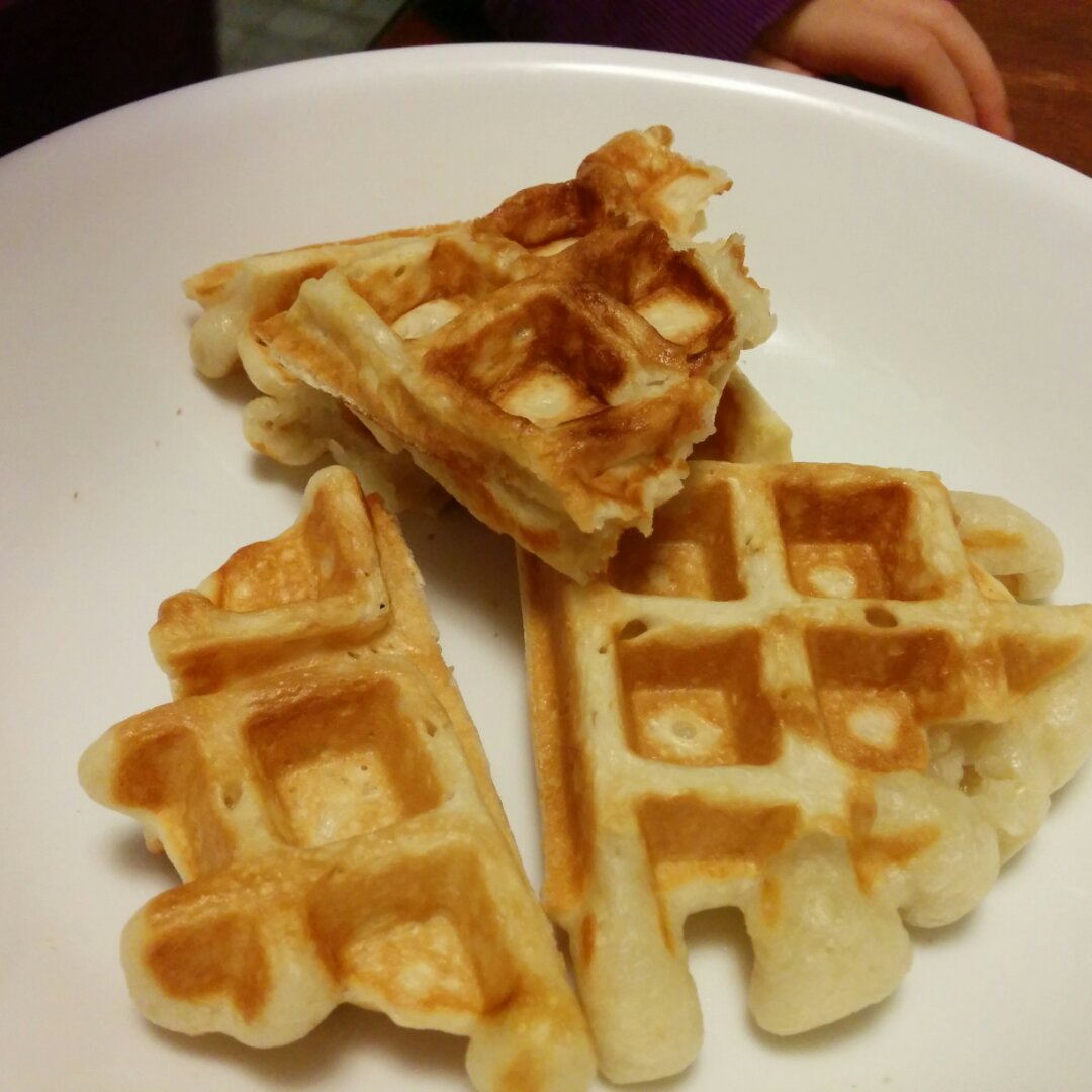 黑香米华夫饼