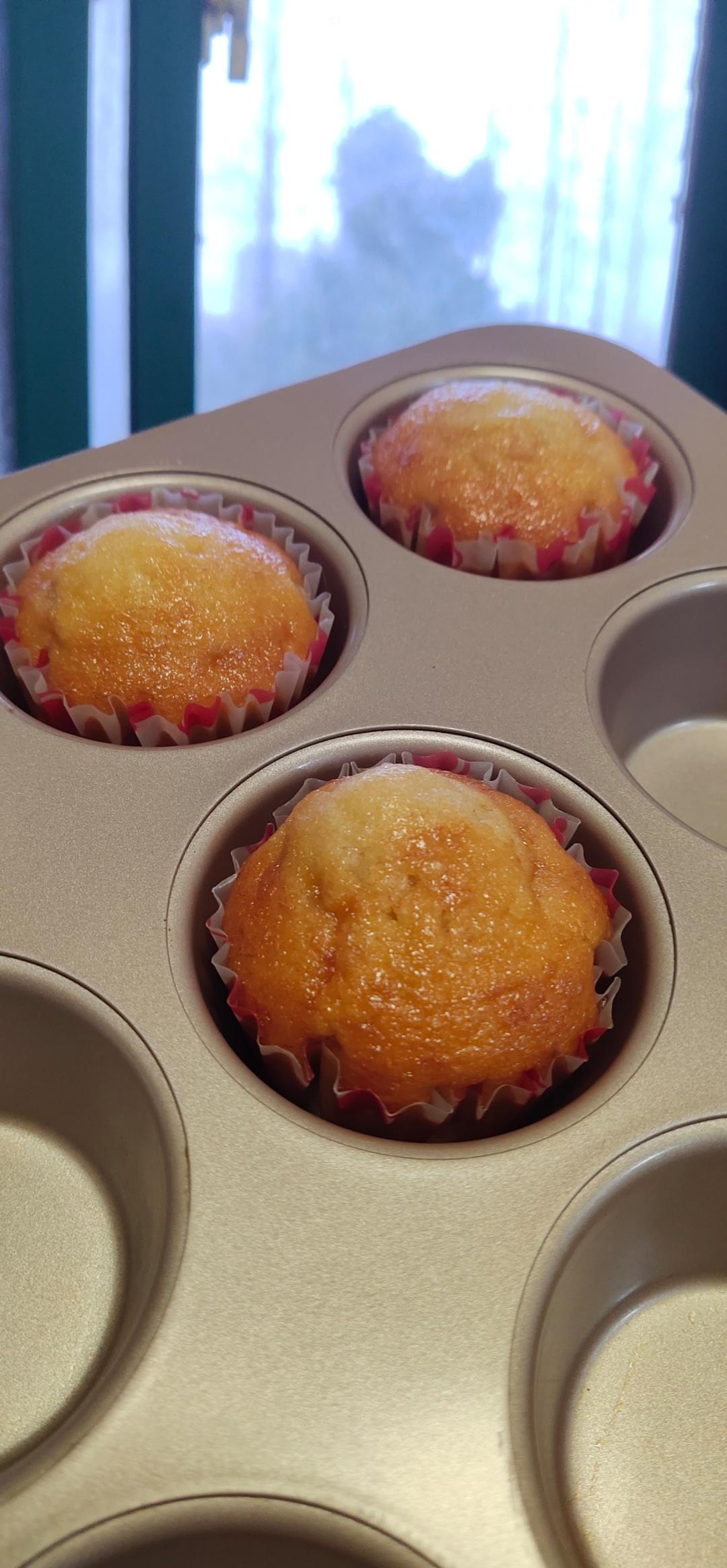 马芬 纸杯蛋糕cupcake香蕉松糕