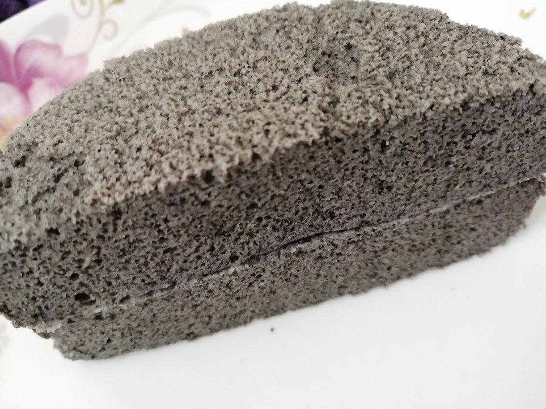 8个月宝宝辅食——黑芝麻蒸糕