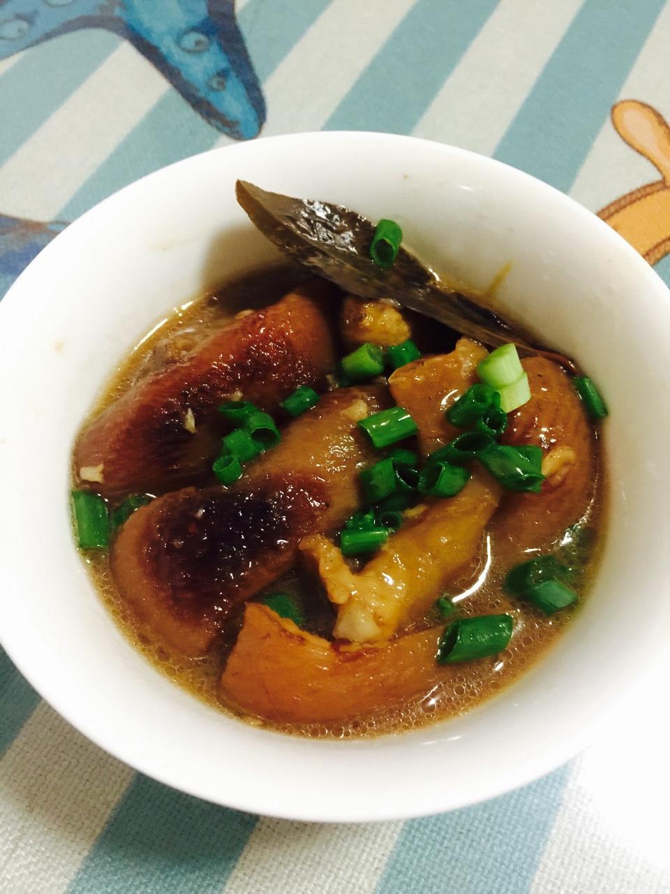 美味的家常菜：红烧猪蹄