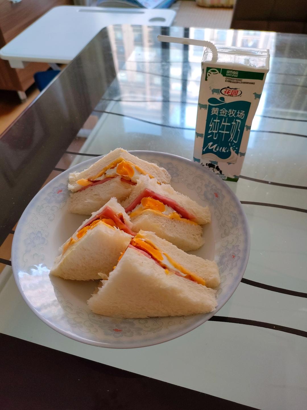 快手早餐三明治