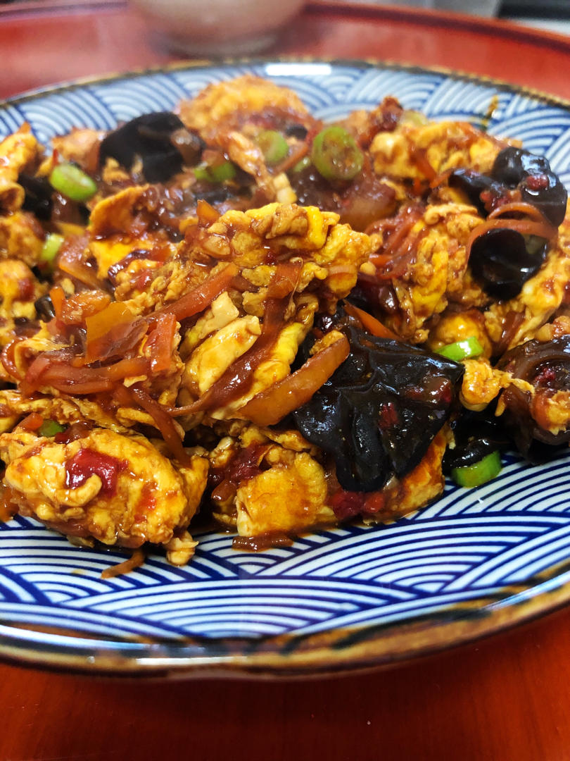 大王sweet做的鱼香鸡蛋