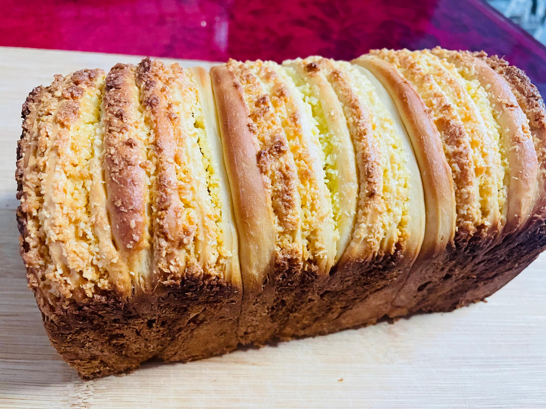 椰香满满的椰蓉土司~