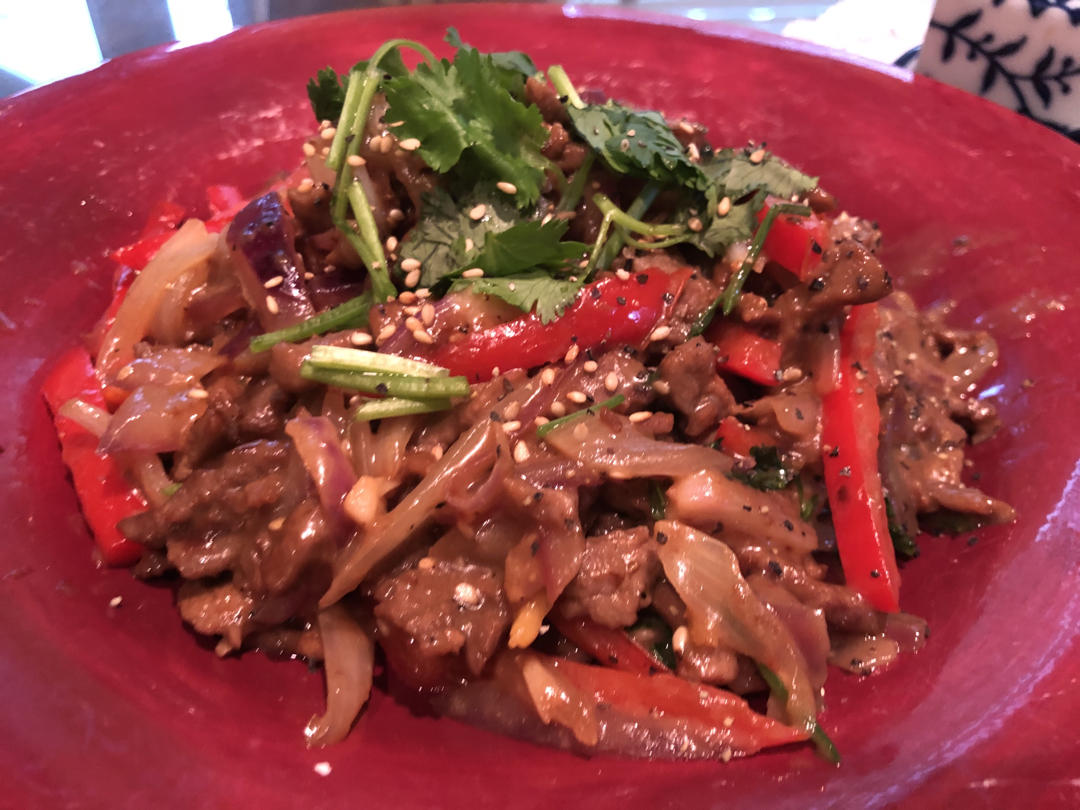 【小高姐】青椒牛肉 如何炒出嫩滑的牛肉