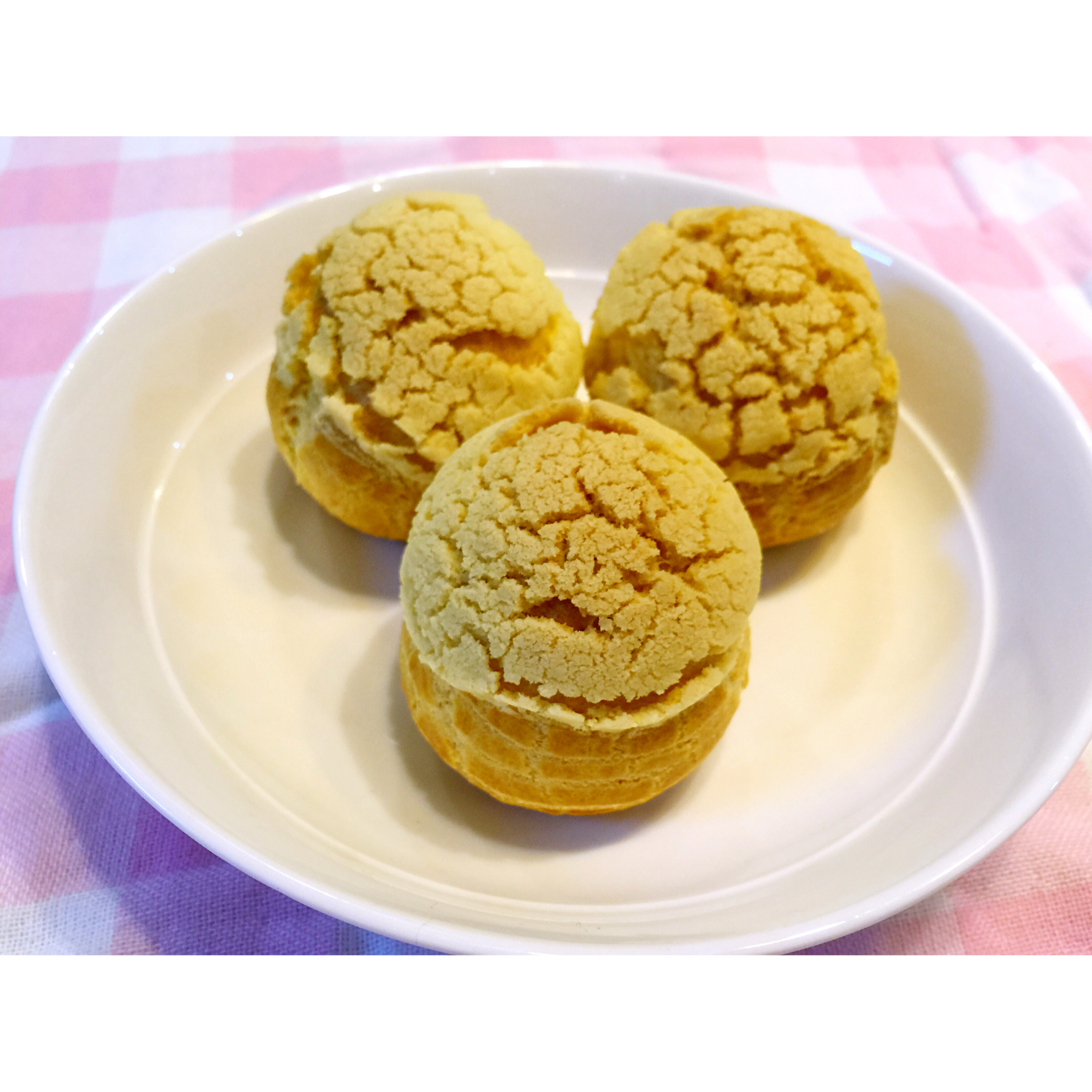 十分美味的酥皮泡芙