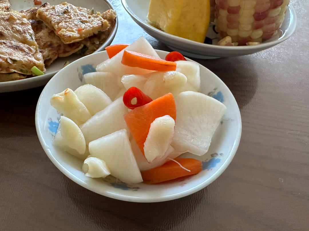 一夜渍腌萝卜