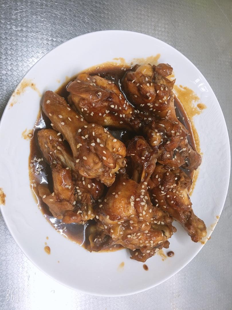 日式蜜汁照烧鸡翅根（好吃到吮指～）