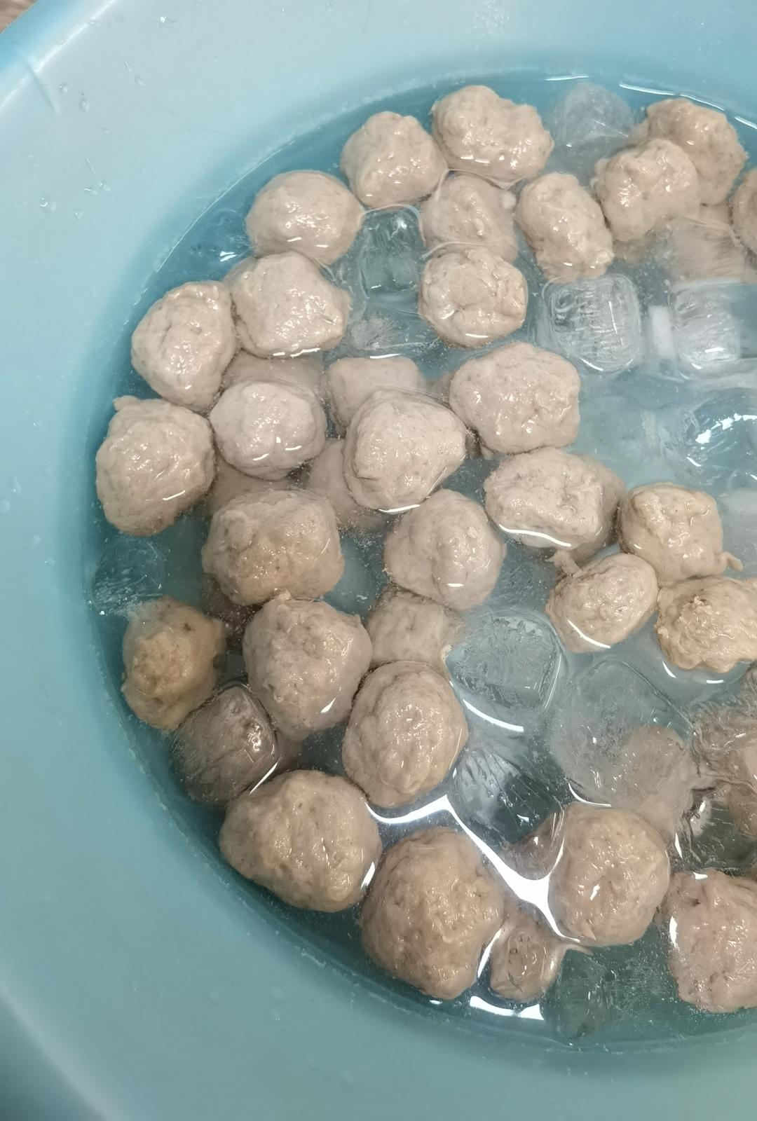 自制Q弹牛肉丸