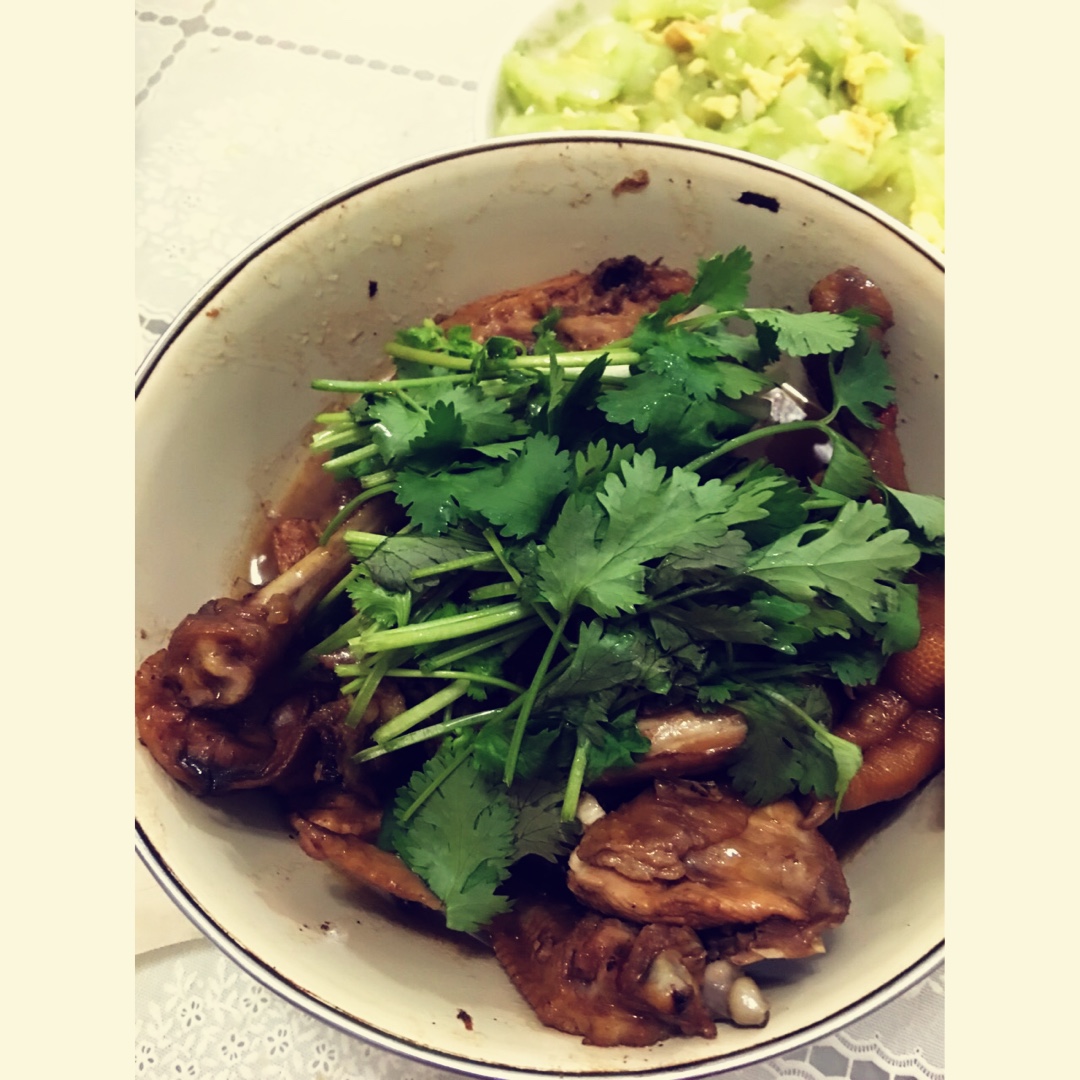 家常红烧鸡块