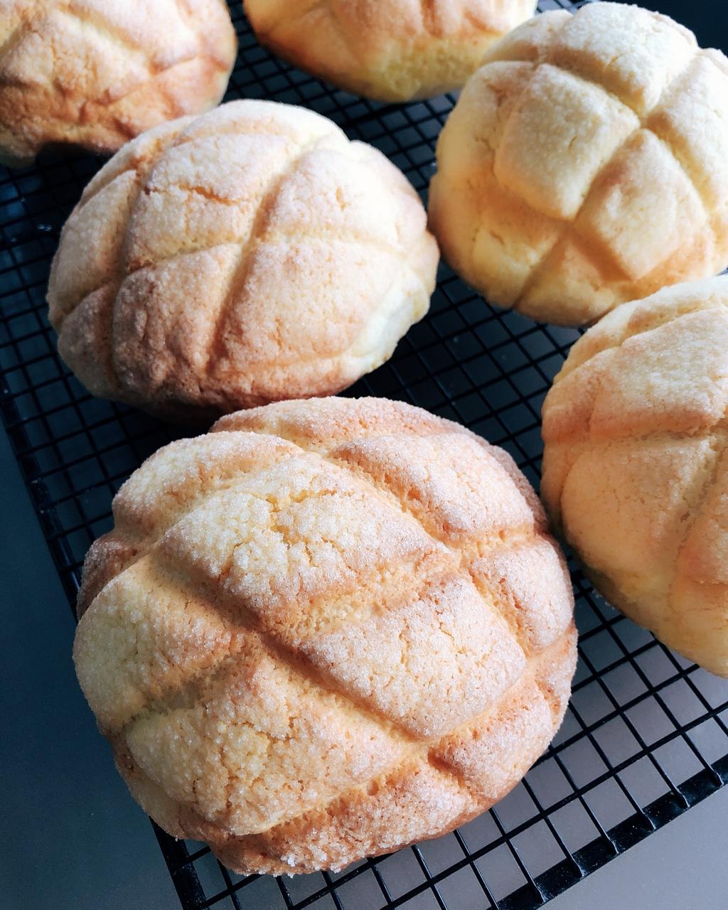 norliya做的王传仁亲授日式菠萝包