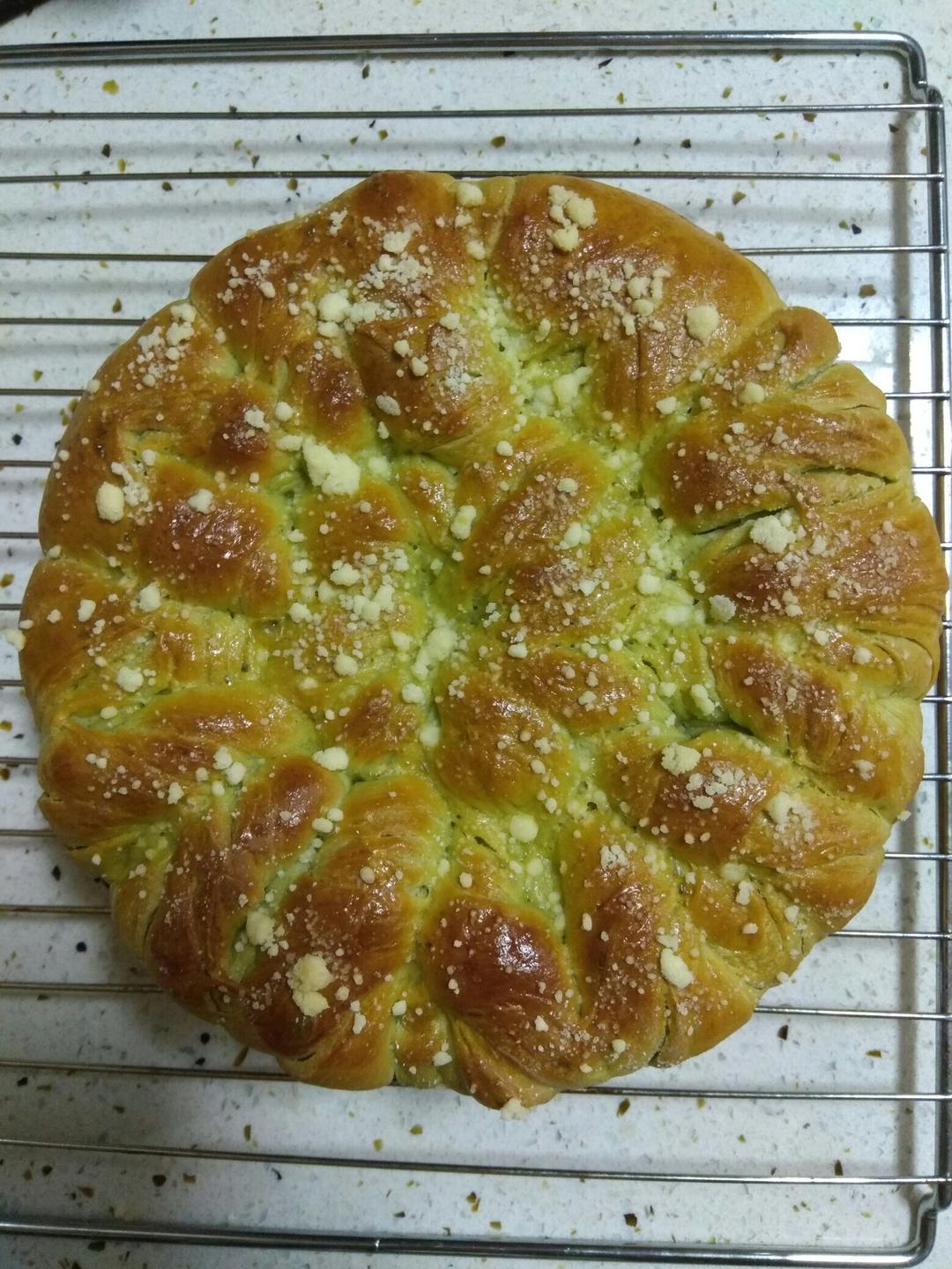 手撕千层花朵面包