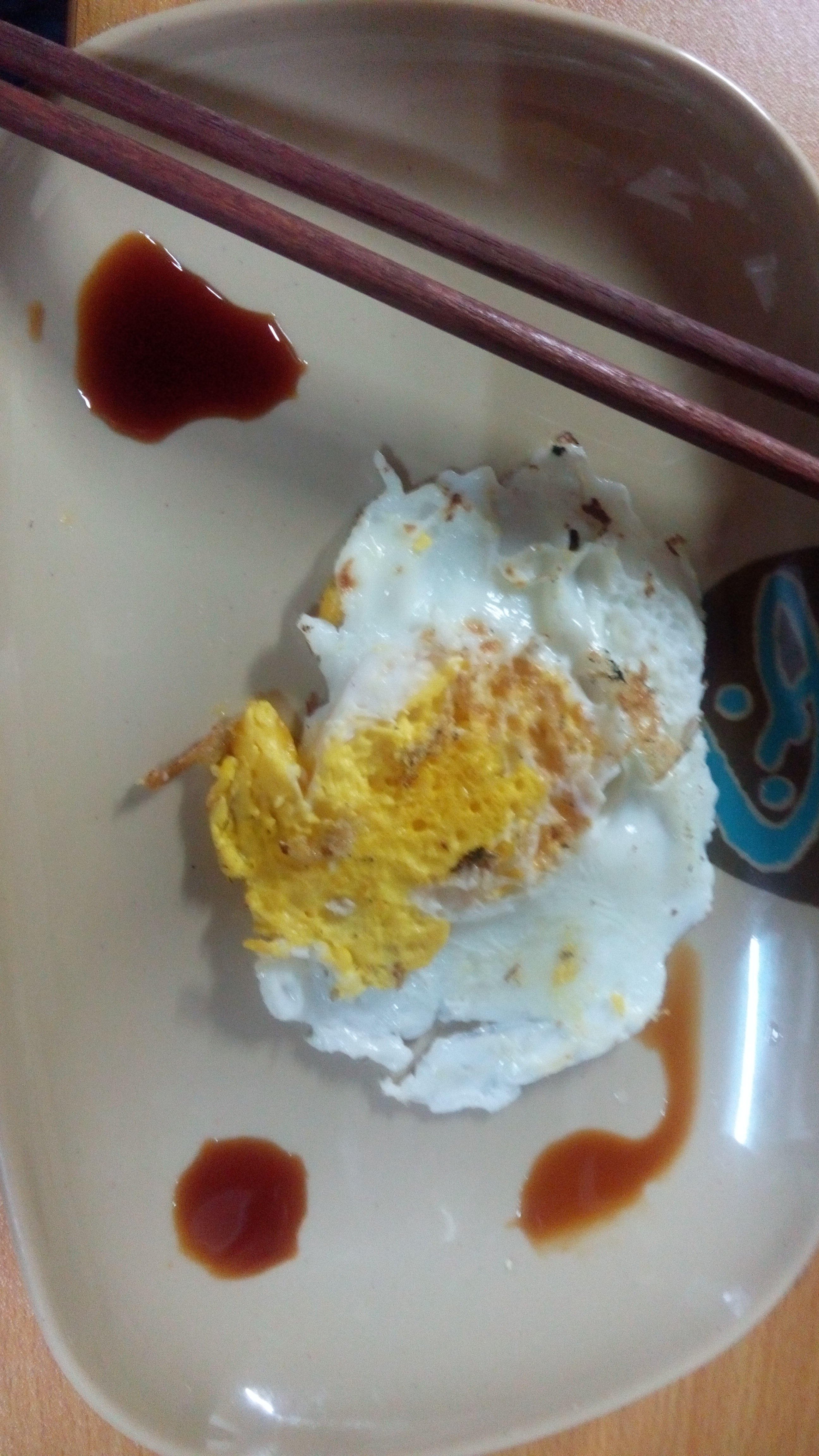 煎出一个美丽的荷包蛋。