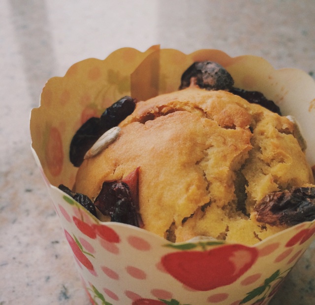 快手香蕉纸杯蛋糕