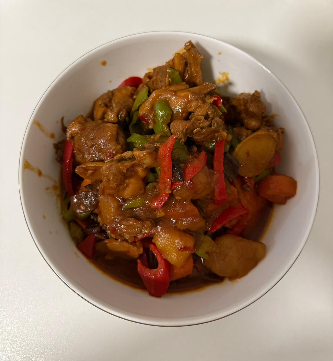 红烧鸡块 焖烧