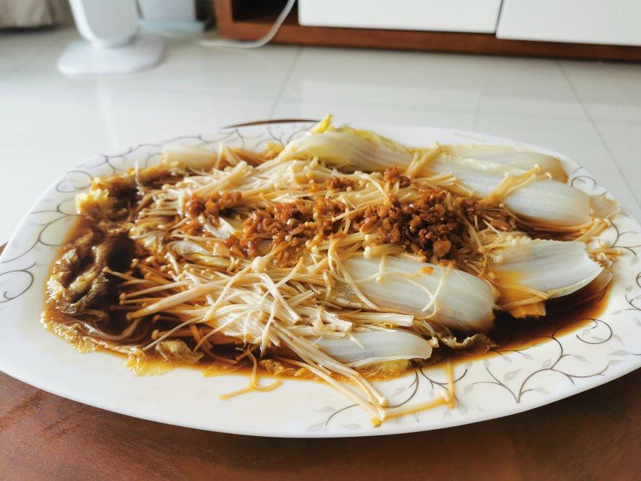 蒜蓉粉丝娃娃菜