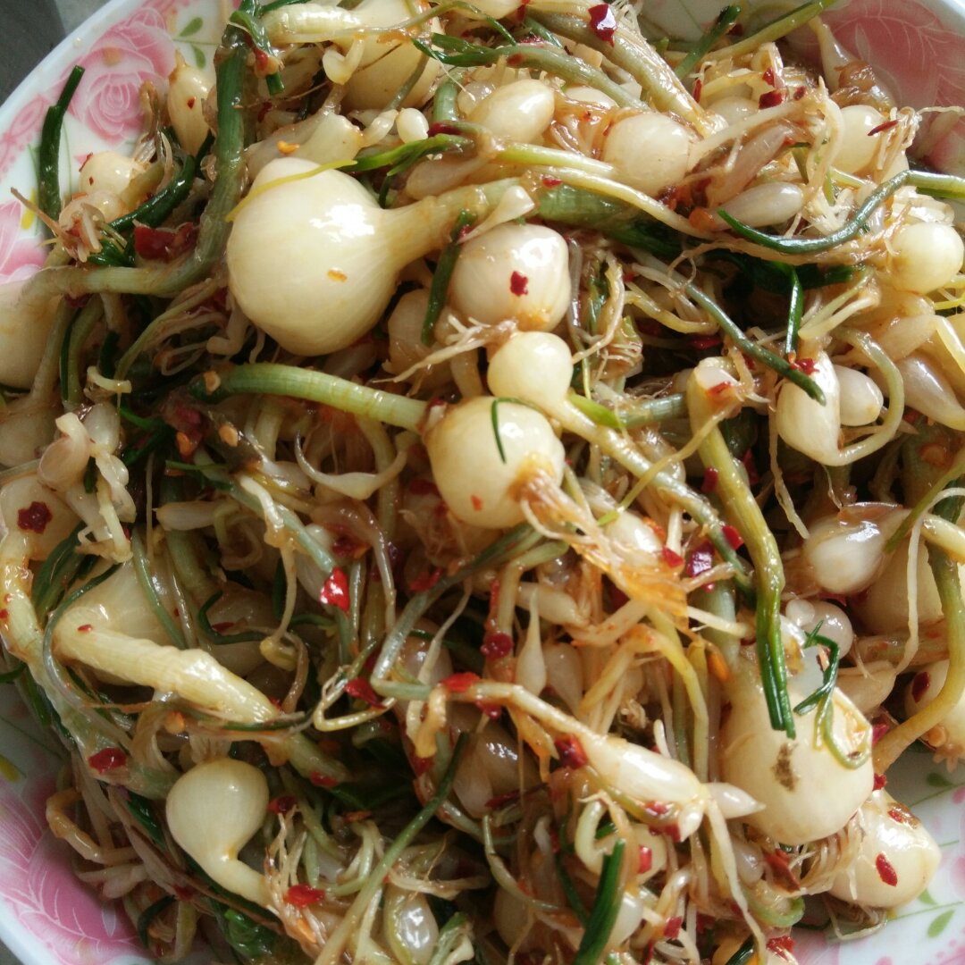 淡然いで微笑-58做的拌小根蒜