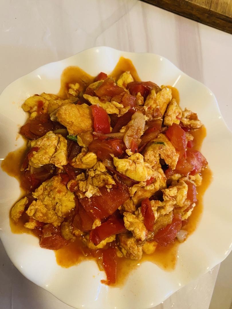超级下饭巨简单的🍅西红柿炒鸡蛋🥚