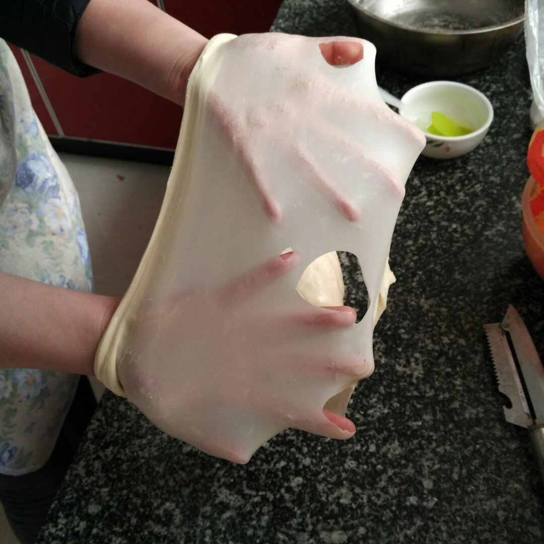 快速十五分钟揉出手套膜