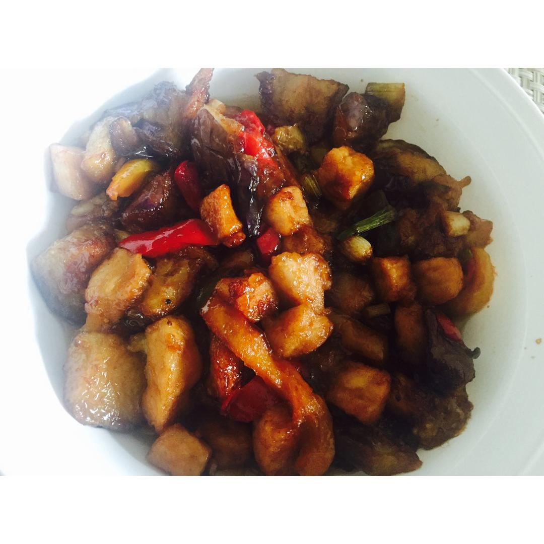 溜肉段烧茄子（东北硬菜呀哈哈）